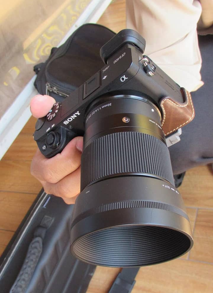 Sony A6400 camera