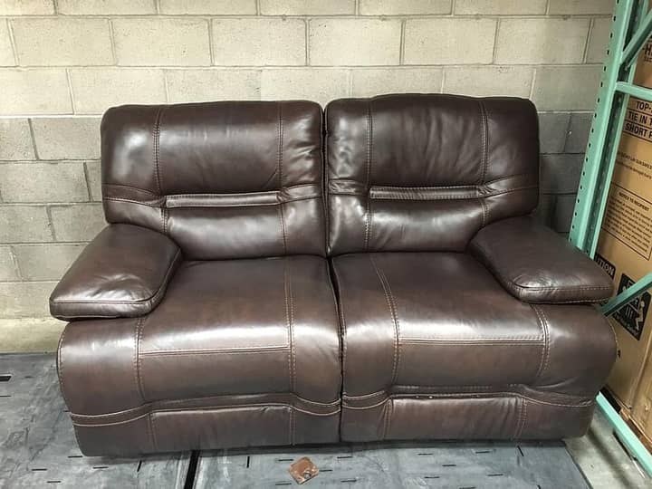 Leather lounge
